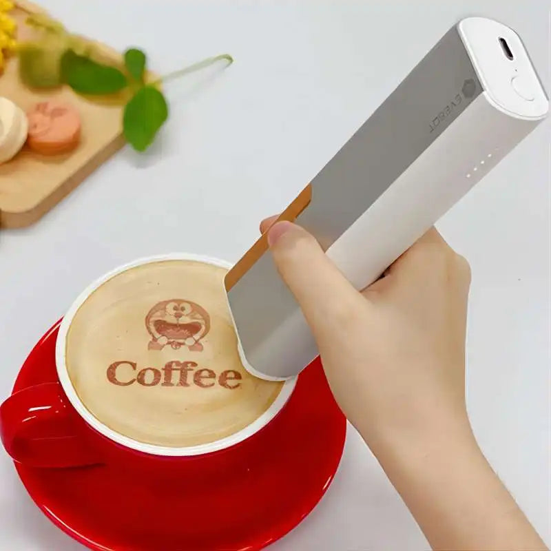 EVEBOT プリントペン フードプリンター ハンドヘルド 食用インク 金属