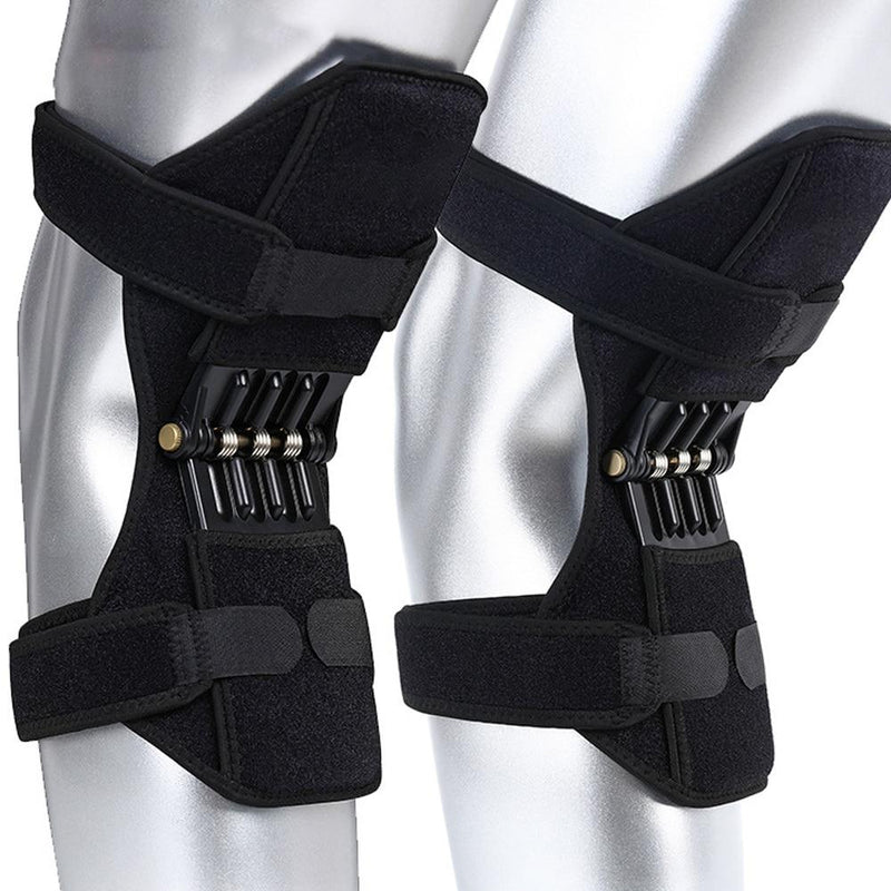 Breathable Non-slip Joint Support Knee Pads Powerful Rebound Spring Force Knee Booster Power Knee Pads Care Tool