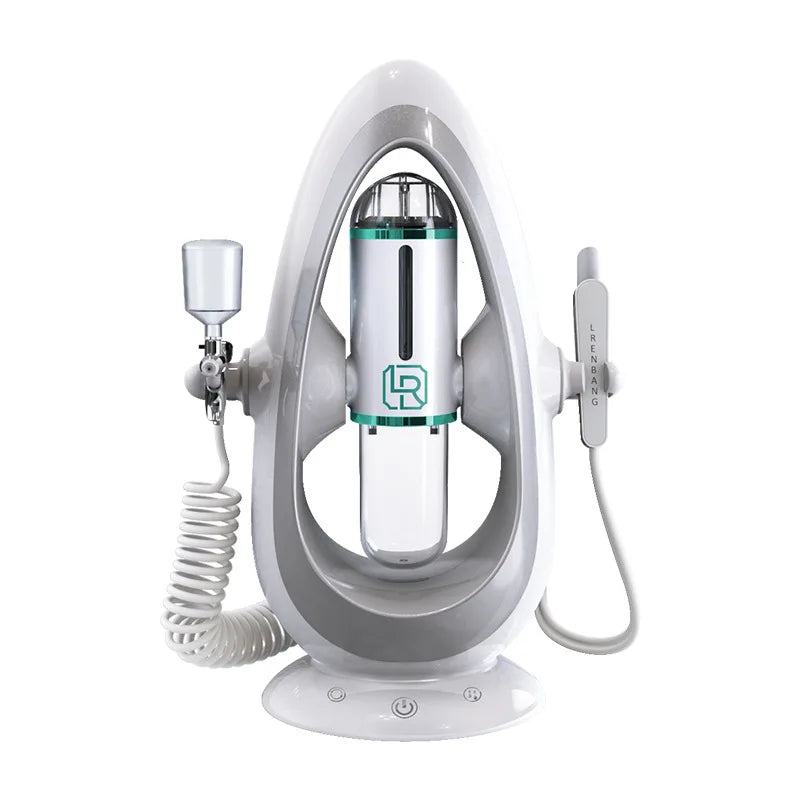 2-IN-I Hydra Dermabrasion Aqua Peeling SPA Beauty Machine Facial Hydration  Sprayer Water Injection Vacuum Blackhead Face Clean _ - Alisa