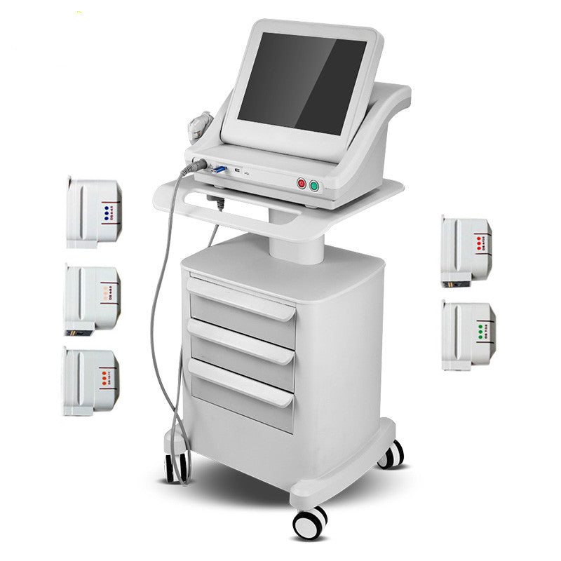 Máquina de ultrasonido enfocado HIFU, máquina antiarrugas para reafirmar la  piel, máquina de belleza para lifting facial y adelgazamiento