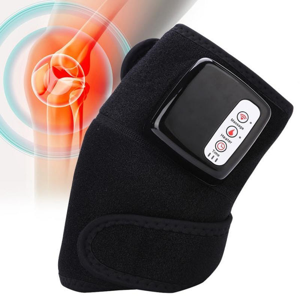 Knee Magnetic Vibration Heating Massager Joint Physiotherapy Massage Electric Massage Pain Relief Rehabilitation Equipment Care