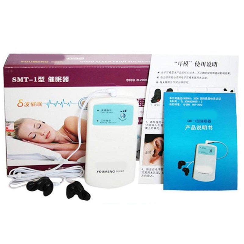 Sleep Instrument Insomnia Cure Conditioning Hypnosis Acupuncture Point Massage Sleep Aids Machine for Sleep Relax
