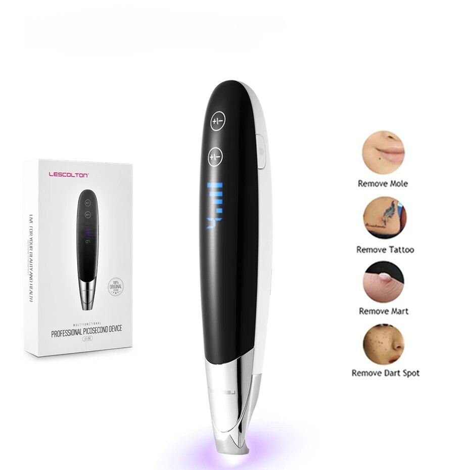 Lescolton Picosecond Laser Pen Blue Light Therapy Tattoo Mole Freckle  Removal Dark Spot Remover Machine Beauty Devices Home Use _ - Alisa Mobile