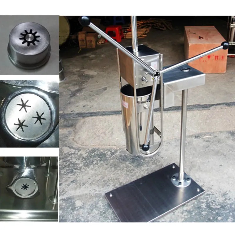 Commercial Churros Machine Manual Churro Maker Fried Dough Sticks 5l ... Churros machine churro spanish