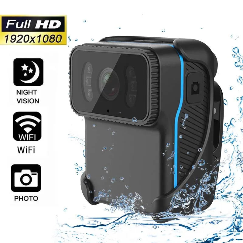 Kamera Aksi Mini Fhd 1080p Portabel Wifi Dv Camcorder Loop