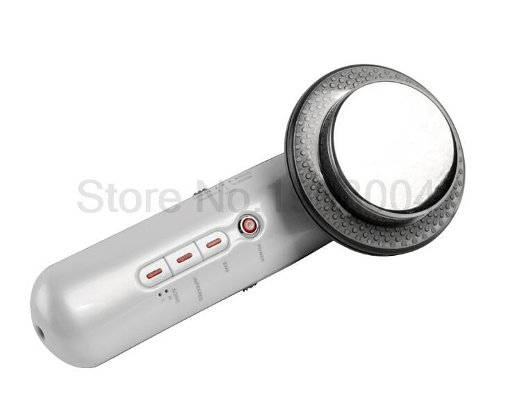 en Sonic 1MHz EMS Terapia de ultrasonido infrarrojo Cara Cuerpo Adelgazante Masaje Anti Celulitis Pérdida de peso Cuidado de la piel Spa Belleza