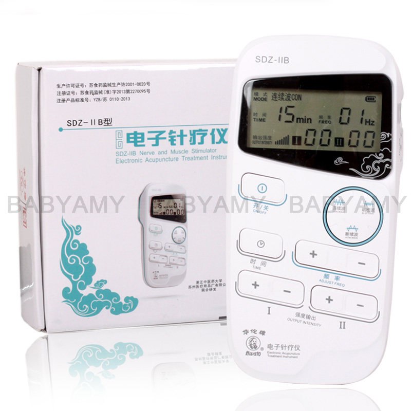 Hwato SDZ-IIB Handheld Acupuncture Stimulator Electro acupuncture instrument 2 Channel Electronic Nerve stimulator