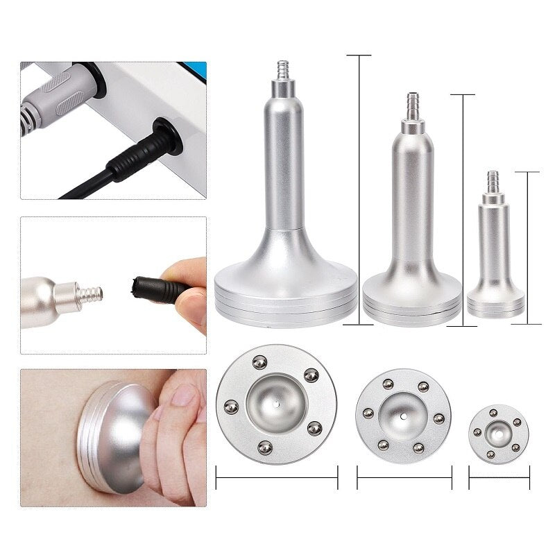 Hot Sale EMS Vacuum Massage Therapy Machine Enlargement Pump Lifting Breast Enhancer Massager Cup and Body Shaping Beauty Device