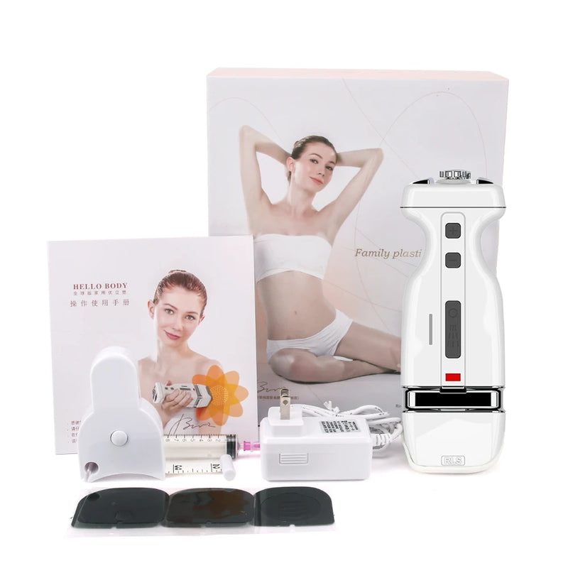 Mini HIFU Focused Ultrasonic Massager RF Body Anti Cellulite Slimming Fat Removal Device Weight Loss  Wrinkle Removal Machine
