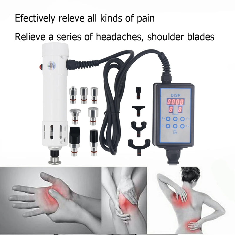 Professional Shock Wave Therapy Machine Portable Shockwave Pain Relief Massager Effective ED Treatment Erectile Dysfunction