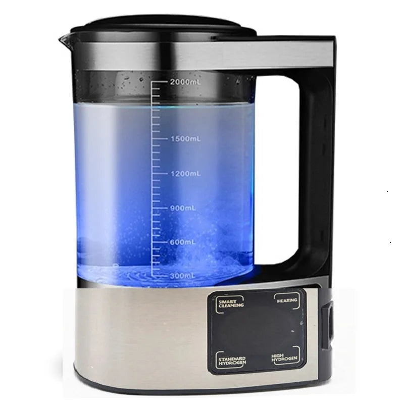 2L Electric Hydrogen Rich Water Kettle Water Ionizer Machine Water filter Drink Hydrogen Water Generator