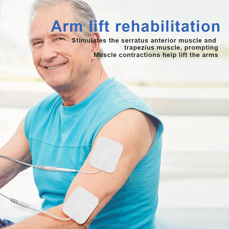 Dispositivo de terapia de baja frecuencia de 12 modos, máquina TENS, estimulador muscular EMS, masajeador de pulso electrónico, aparato de mioestimulación