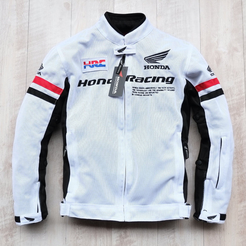 Chaqueta de moto Honda para hombre, verano, malla transpirable, jersey de moto de carreras, locomotora, resistente a roturas, ropa de tracción extraíble.