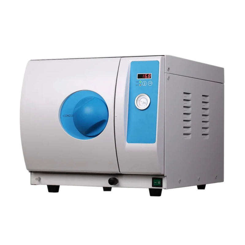 18L Class B Autoclave Steam Sterilizer Equipment For Dental Oral Tattoo Pedicure Pet Disinfectio