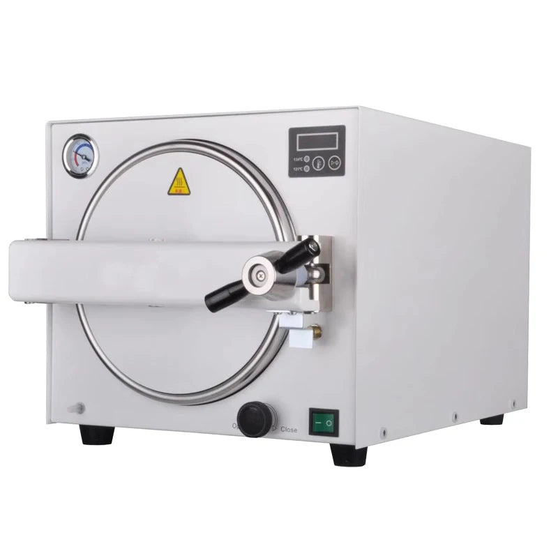 Autoclave odontológica 18L Esterilizador vertical Ferramenta de esterilização portátil Ferramenta de manicure Esterilizador de calor seco em armazém RU