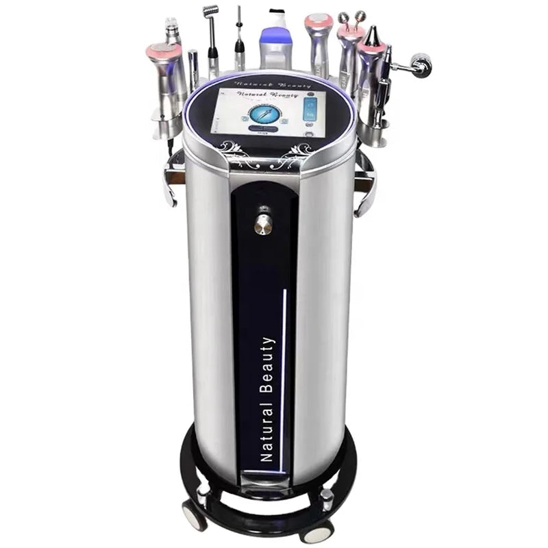 Професійний 10 в 1 Hydra Facial Cleansing Skin Care Гідродермабразійний апарат Мікродермабразійне обладнання для краси