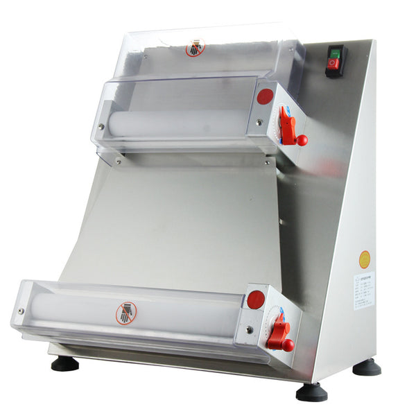 Commercial Electric Pizza Dough Roller Machine 6-15 Inch Semi-Automatic Pizza Sheeter Roller Form Base Making Press Machine