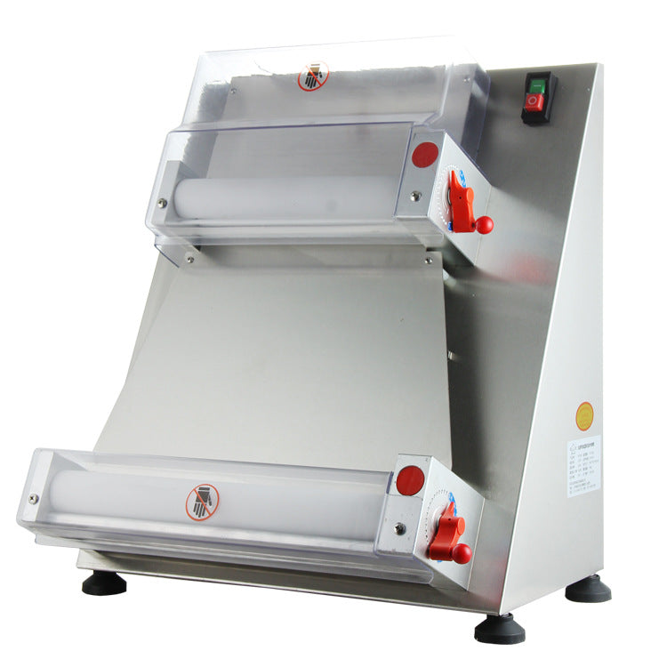 Commercial Electric Pizza Dough Roller Machine 6-15 Inch Semi-Automatic Pizza Sheeter Roller Form Base Making Press Machine