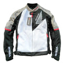 Chaqueta Moto Honda Tela Oxford Verano Transpirable Con 5 Piezas Protectores Extraíbles
