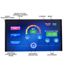 3 in 1 RF BIO Microcurrent Machine Ansiktsuppstramande Lift Anti Aging Skrynkborttagning Yngre ansiktsvibration Massager Skönhetsmaskin