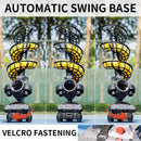 La máquina para servir Pickleball 3802PBH puede balancearse automáticamente para que una sola persona practique el golpeo del equipo de entrenamiento de pickleball