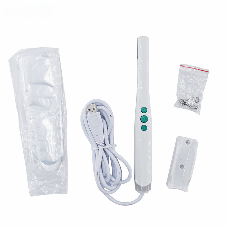 Telecamera intraorale dentale Telecamera per endoscopio Telecamera intraorale in tempo reale Dente per odontoiatria 6 Supporto per illuminazione a LED OTG