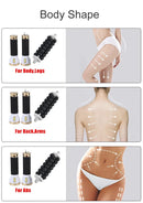 Электрический ролик 40 Вт для расслабления мышц тела, высокочастотный роликовый массажный фитнес-антицеллюлитный аппарат для похудения для женщин