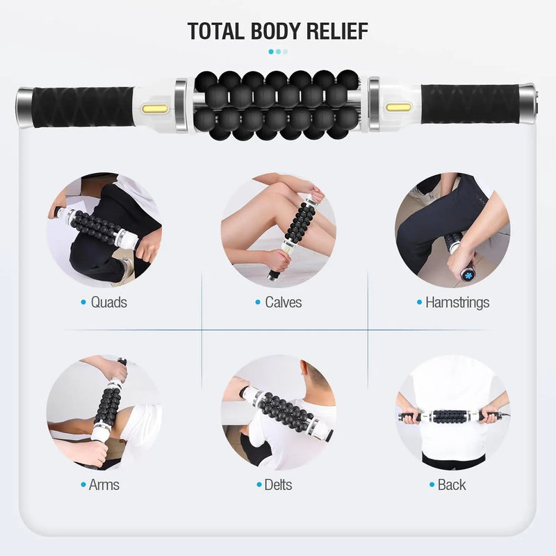 40W Electric Roller for Muscle Body Relaxing High Frequency Rolling Massage Anti-Cellulite Body Shapping Slimming Machine