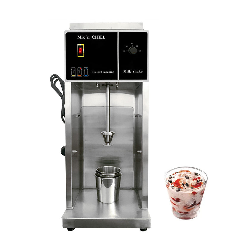 Flurry Ice Cream Blender Maker DIY Various Favors Flurry Ice Cream Mixer Milk Shake Speed Adjust Mixer Machine 110V 220V