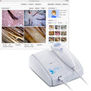 Appareil d'analyse professionnelle des cheveux et du cuir chevelu Machine d'analyse des cheveux avec stockage de gestion des membres