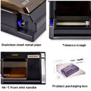 5,5/6,5/8 mm csöves elektromos cigarettasodró gép tálcás HK-2 automata dohányhenger-betöltő gép dohányzási tartozékokkal