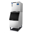 자동 아이스 큐브 제조기 기계 170-420kg/일 스테인리스 스틸 아이스 제조기 기계 바 레스토랑 상업용 가전제품