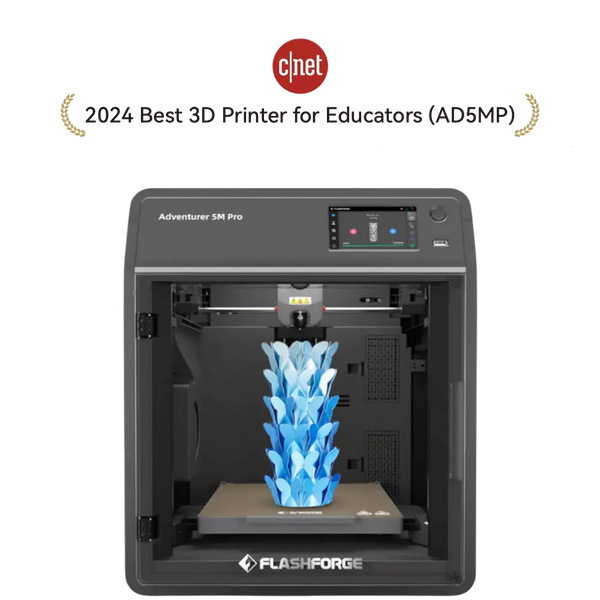 Flashforge AD5M Pro Hızlı Baskı Adventurer 5M Pro 3D Yazıcı 600mm/s Çekirdek XY Yapısı 0,4 mm / 0,6 mm Nozullu Otomatik Düzeltme