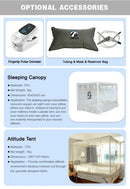 6500 metros de treinamento em altitude simulada 8,5%-19,8% de pureza exercício gerador hipóxico com terapia de oxigênio