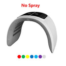 7 Color PDT LED Facial Mask Light Photodynamic Cold Nano Water Sprayer Skin Care Rejuvenation Photon Therapy Lamp Red Blue Light
