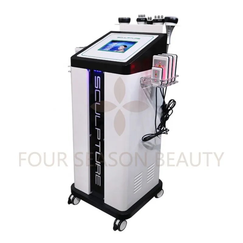 80K Lipo Cavitatie Machine Vetverbranding en Afslanken Ultrasone Liposuctie Cavitatie Radiofrequentie Machine