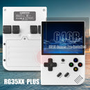 ANBERNIC RG35XX PLUS Retro Handheld Game PlayerBuilt-in 64G TF 5000+ Classic Games Support-HDMI TV Portable For Travel Kids Gift