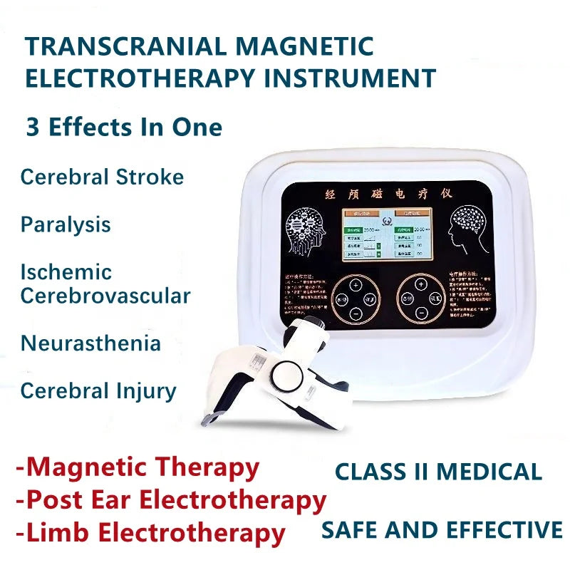Repetitive Transcranial Magnetic Stimulation For Adult Child Elderly Stroke Autism Depression Anxiety Disease Neurasthenia