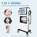 Alice Super Bubble 7 In 1 OxyGen Super Facial Care RF Ultrasonic Therapy Machine hydrodermabrasion