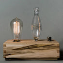 アロマディフューザー ヴィンテージ タングステンフィラメントランプ アロマセラピーマシン 加湿器 照明 サンダルウッド ピュアエッセンシャルオイルディフューザー