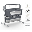 Детская спальная кровать, электрическая колыбель, кровать-качалка, совместный сон для новорожденных, детская прикроватная кровать, спальная колыбелька