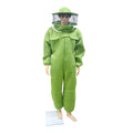 Bee Suit Profissional Grau Preferencial 3D Tecido de Algodão Air Corpo Inteiro Roupas de Proteção para Apicultura Equipamentos de Apicultor