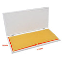 Cuaderno de apicultura Máquina de base de cera de abejas Prensa para hacer moldes de láminas Impresora Celda de tamaño 5,4 mm o 4,9 mm para apicultores