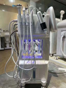 Mais vendido 9 em 1 Super CO2 Bubble 6 Facial Skin Care Máquina portátil para cuidados faciais Lifting facial Rejuvenescimento da pele