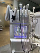 Mais vendido 9 em 1 Super CO2 Bubble 6 Facial Skin Care Máquina portátil para cuidados faciais Lifting facial Rejuvenescimento da pele