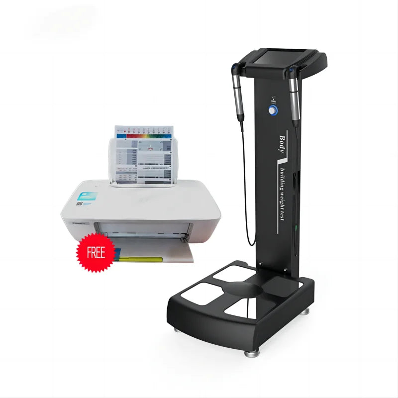 Analyseur corporel Bmi GS6.5C+ Machine professionnelle de test de poids de soins de santé Composition des graisses avec WIFI Blueteeth et imprimante couleur HP