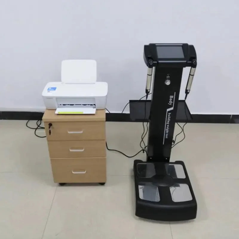 Bmi Body Analyzer GS6.5C+ Machine Professional Health Care Weight Test Fat Composition with WIFI Blueteeth And HP Color Printer