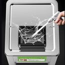 Ticari Elektrikli Et Dilimleme Kesici Paslanmaz Çelik Otomatik Sebze Kesme Öğütücü Makinesi Kıyma Kıyma AB ABD Fişi