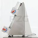 상업용 전기 피자 반죽 롤러 기계 6-15인치 반자동 피자 시터 롤러 폼 베이스 제작 프레스 기계