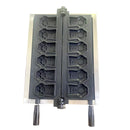 Gaufrier Commercial en forme de patte de tigre, Machine à gaufres de dessin animé, plaque de cuisson en fer à gaufres patte de chat